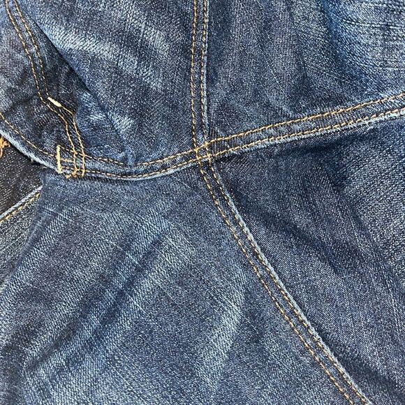 EXCELLENT CONDITION WOMEN’S SIZE 6 AMERICAN EAGLE VINTAGE HI-RISE BUTTONFLY JEAN - Picture 9 of 10